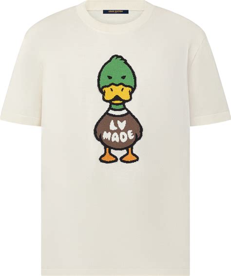 lv made duck tshirt|louis vuitton duck t shirt.